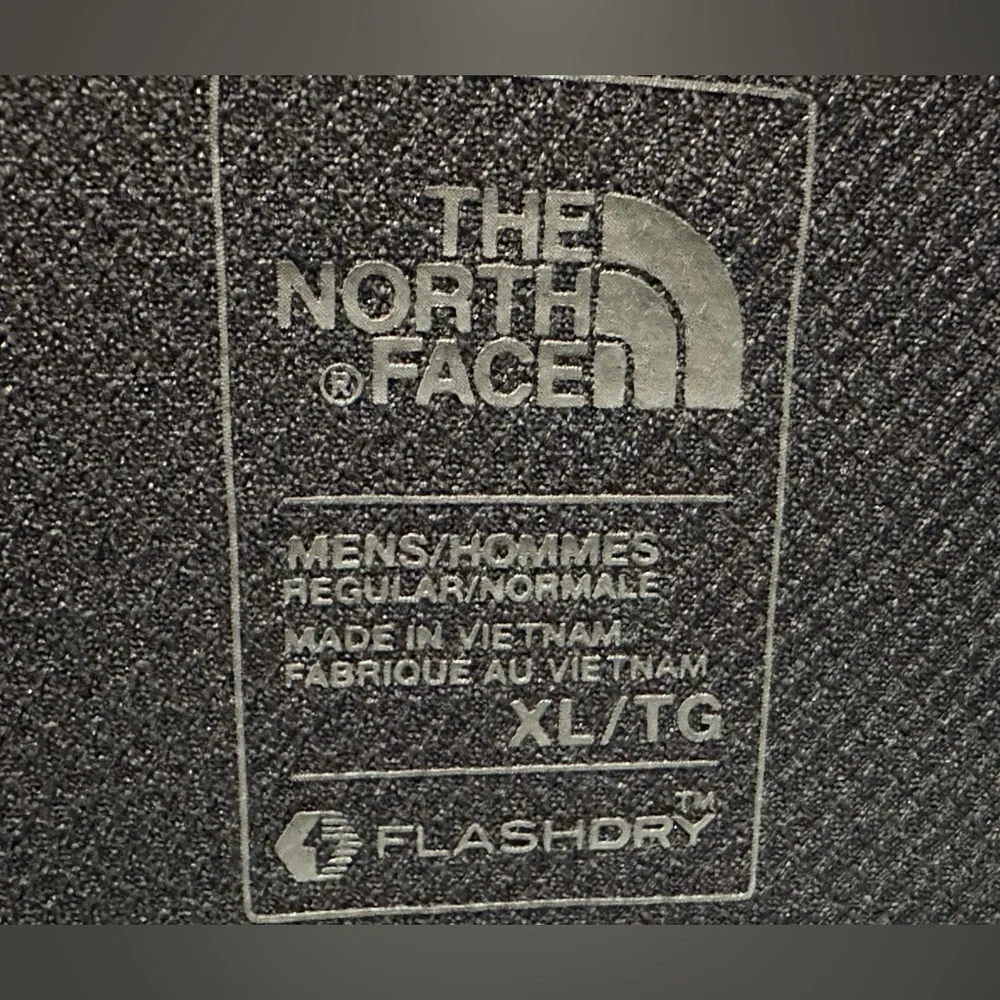 The North Face athletic shirt FlashDry size XL gray long sleeve